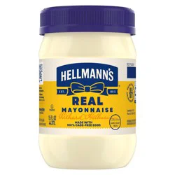 Hellmann's Mayonnaise for Delicious Sandwiches Real Mayo Rich in Omega 3-ALA 15oz
