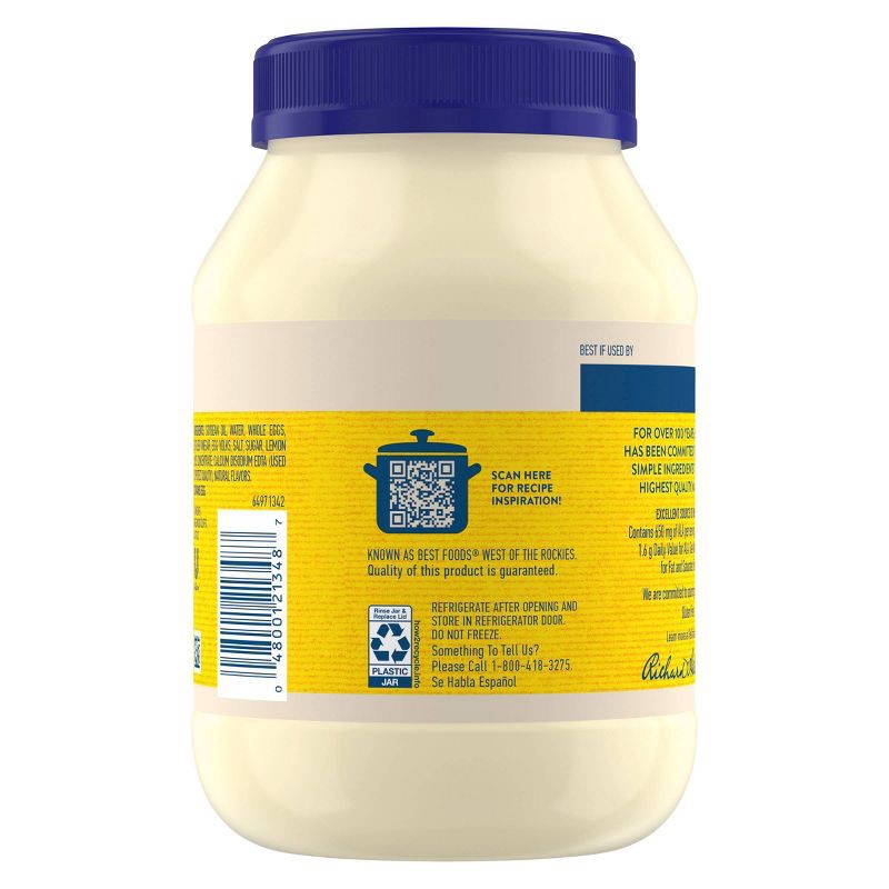 slide 2 of 11, Hellmann's Mayonnaise Real - 30 fl oz, 30 fl oz