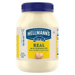 Hellmann's Mayonnaise Real - 30 fl oz