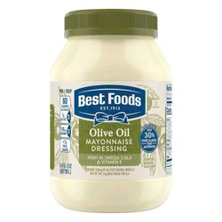 Best Foods Best Food Mayonnaise Dressing with Olive Oil - 30oz