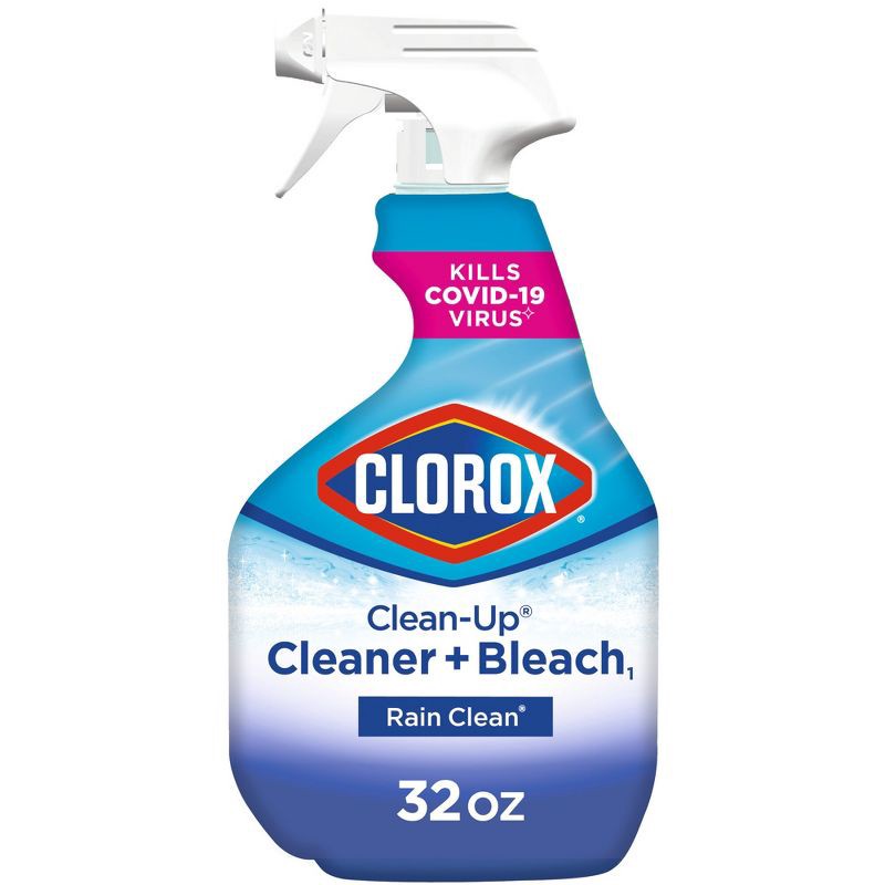 slide 1 of 16, Clorox Rain Clean Scent Clean-Up All Purpose Cleaner with Bleach Spray Bottle - 32 fl oz, 32 fl oz