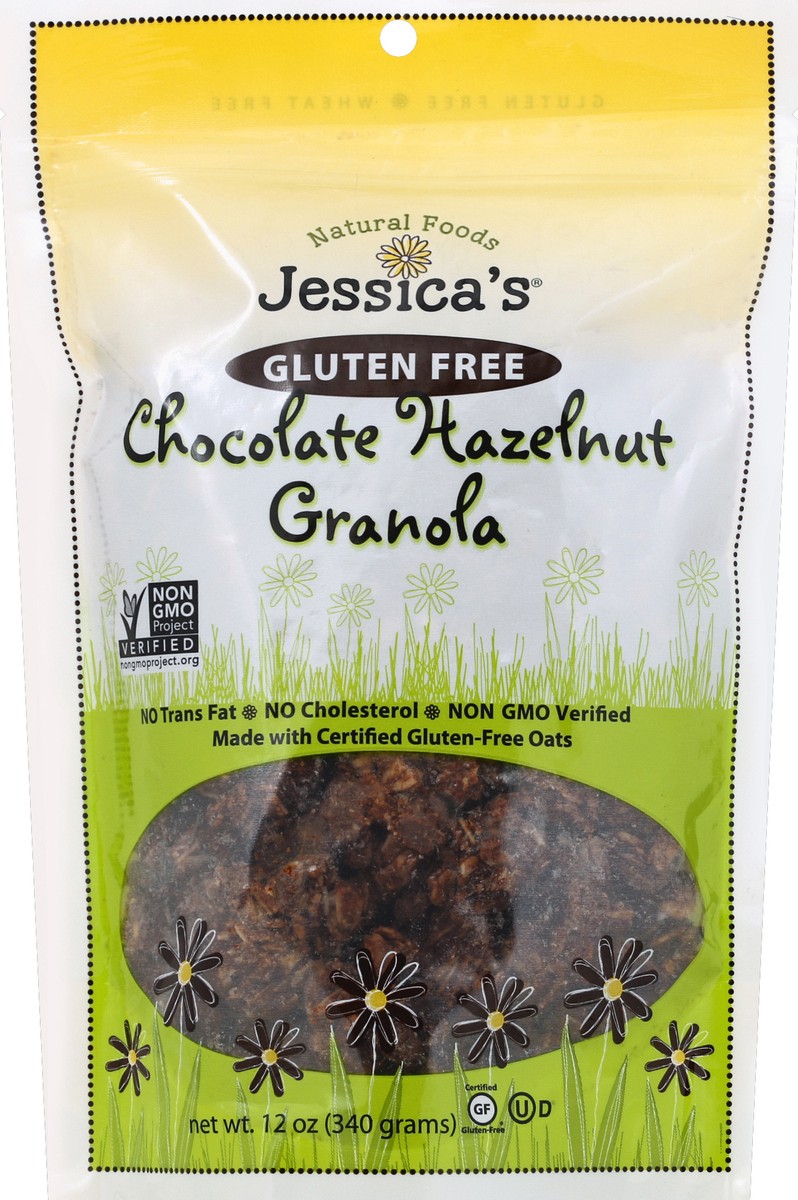 slide 2 of 2, Jessica's Chocolate Hazelnut Gluten Free Granola, 11 oz