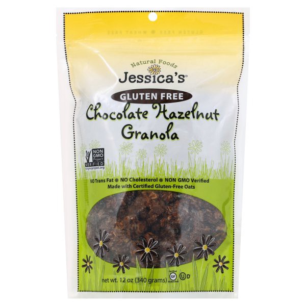 slide 1 of 2, Jessica's Chocolate Hazelnut Gluten Free Granola, 11 oz