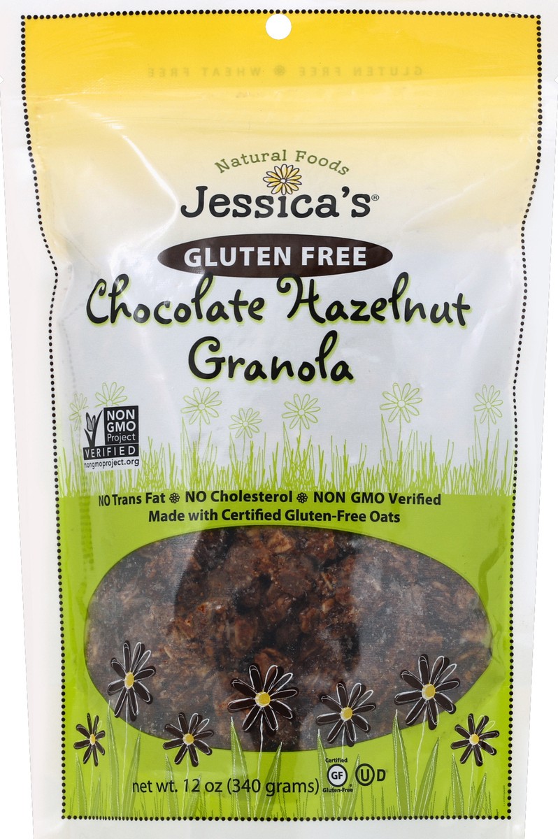 slide 1 of 2, Jessica's Chocolate Hazelnut Gluten Free Granola, 11 oz