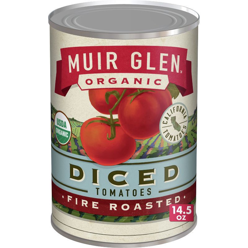 slide 1 of 9, Muir Glen Fire Roasted Diced Tomatoes - 14oz, 14 oz