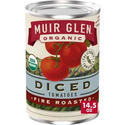 Muir Glen Organic Fire Roasted Diced Tomatoes - 14oz