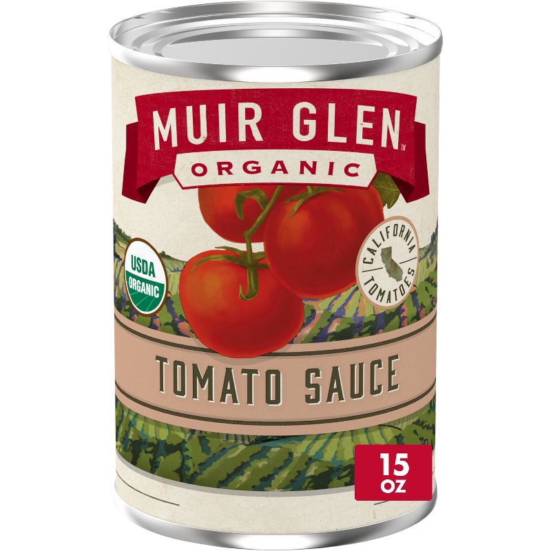 slide 1 of 9, Muir Glen Organic Tomato Sauce - 15oz, 15 oz