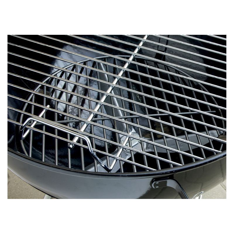 slide 3 of 13, Weber 18" Original Kettle Charcoal Grill 441001 Black, 1 ct