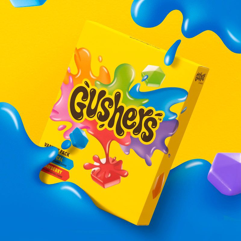 slide 8 of 9, Fruit Gushers Fruit Flavored Snacks Variety Pack - 4.8oz/6ct, 4.8 oz, 6 ct