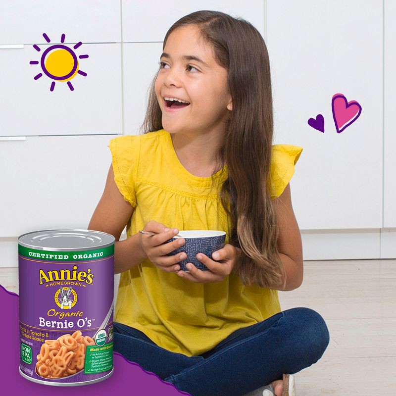 slide 3 of 10, Annie's Homegrown Organic Bernie O's Pasta in Tomato & Cheese Sauce 15oz, 15 oz