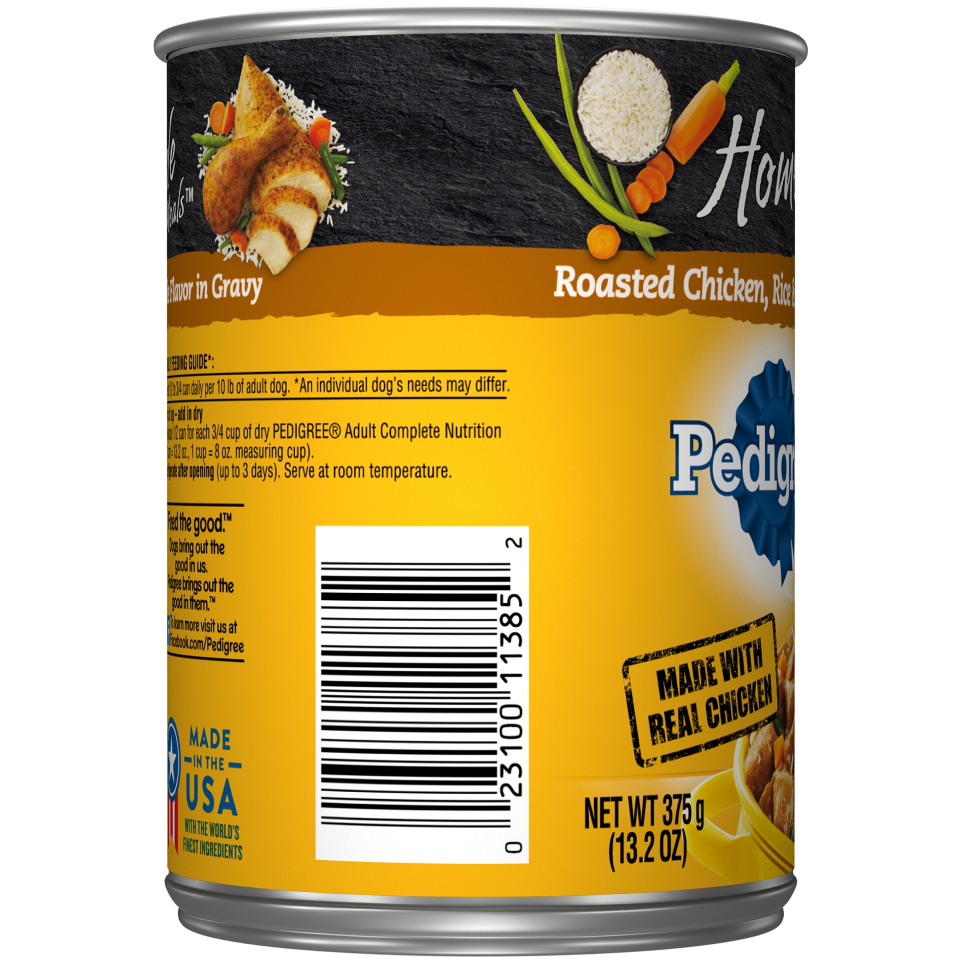 slide 2 of 7, Pedigree Wet Dog Food Homestyle Chicken Rice Vegetable, 13.2 oz