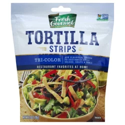 Fresh Gourmet Tri-Color Tortilla Strips