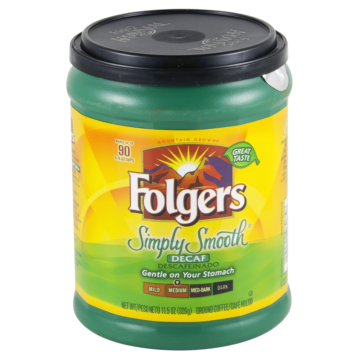 folgers simply smooth decaf k cups