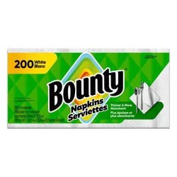Bounty Napkins - White - 200ct