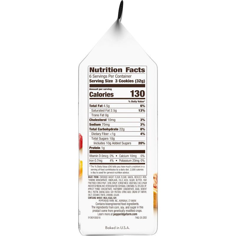 slide 2 of 8, Pepperidge Farm Verona Apricot Raspberry Thumbprint Cookies - 6.75oz, 6.75 oz