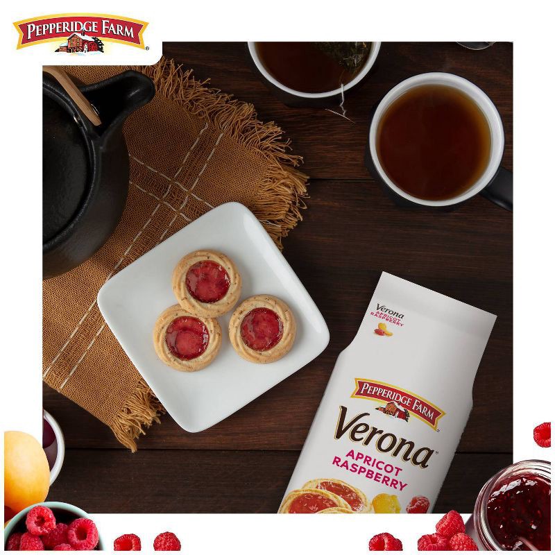 slide 4 of 8, Pepperidge Farm Verona Apricot Raspberry Thumbprint Cookies - 6.75oz, 6.75 oz