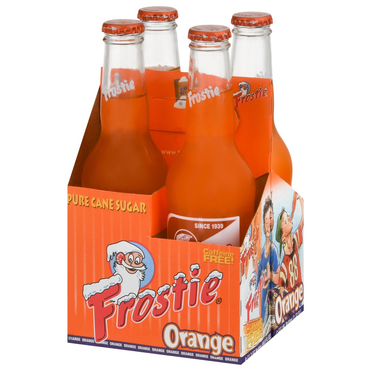 slide 7 of 9, Frostie Pure Cane Sugar Orange - 4 ct, 12 oz