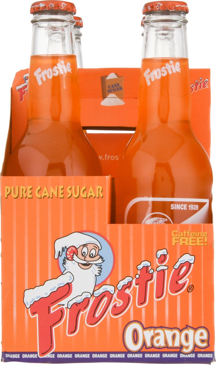 slide 3 of 9, Frostie Pure Cane Sugar Orange - 4 ct, 12 oz