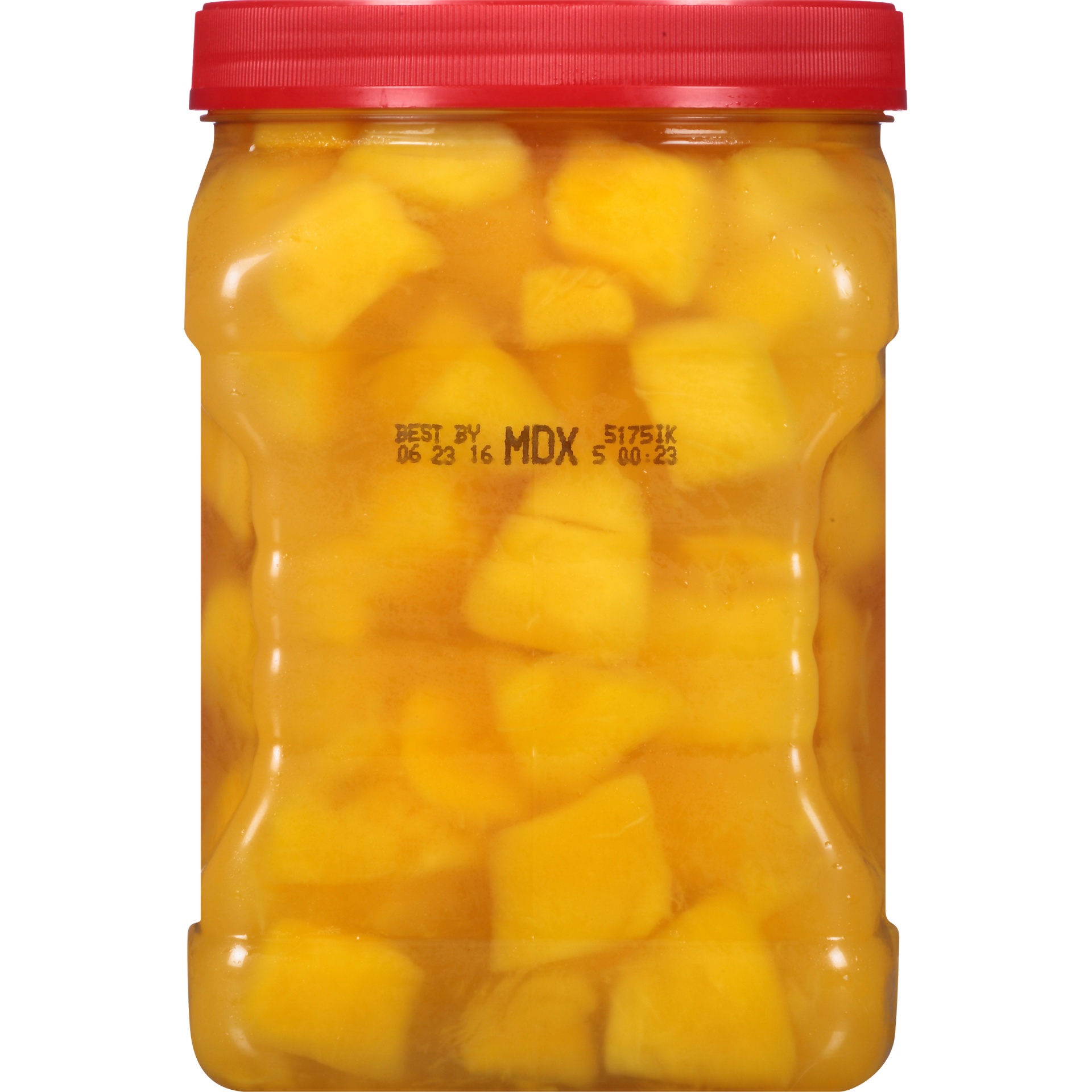 slide 4 of 8, Del Monte SunFresh In Extra Light Syrup Mango Chunks 64 oz, 64 oz