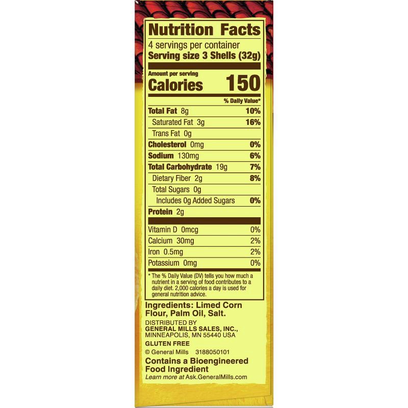 slide 6 of 10, Old El Paso Gluten Free Vegan Crunchy Taco Shells - 12pk/4.6oz, 12 ct; 4.6 oz