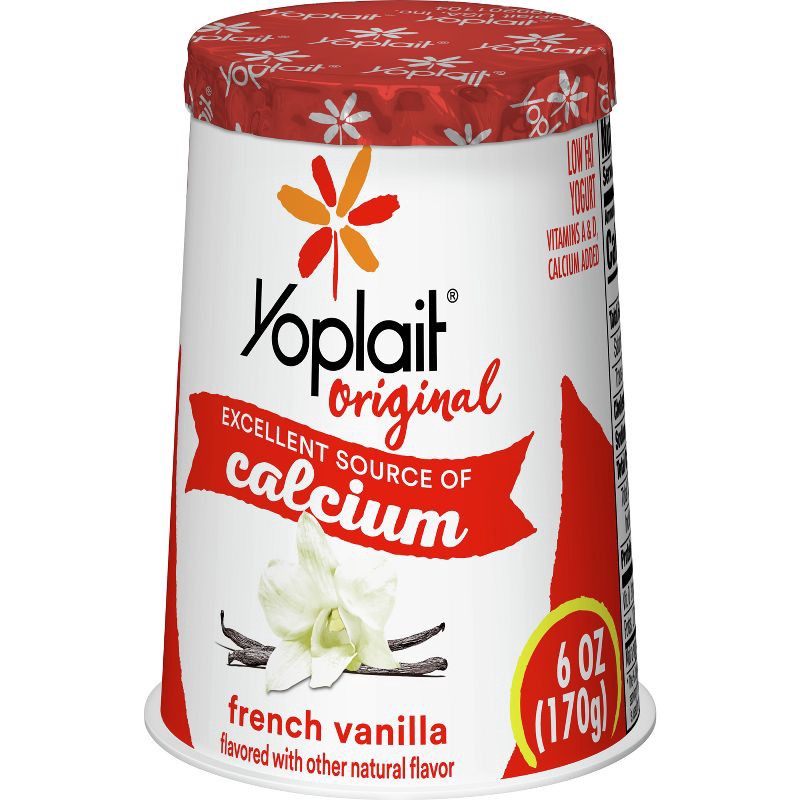 slide 9 of 11, Yoplait Original French Vanilla Yogurt - 6oz, 6 oz