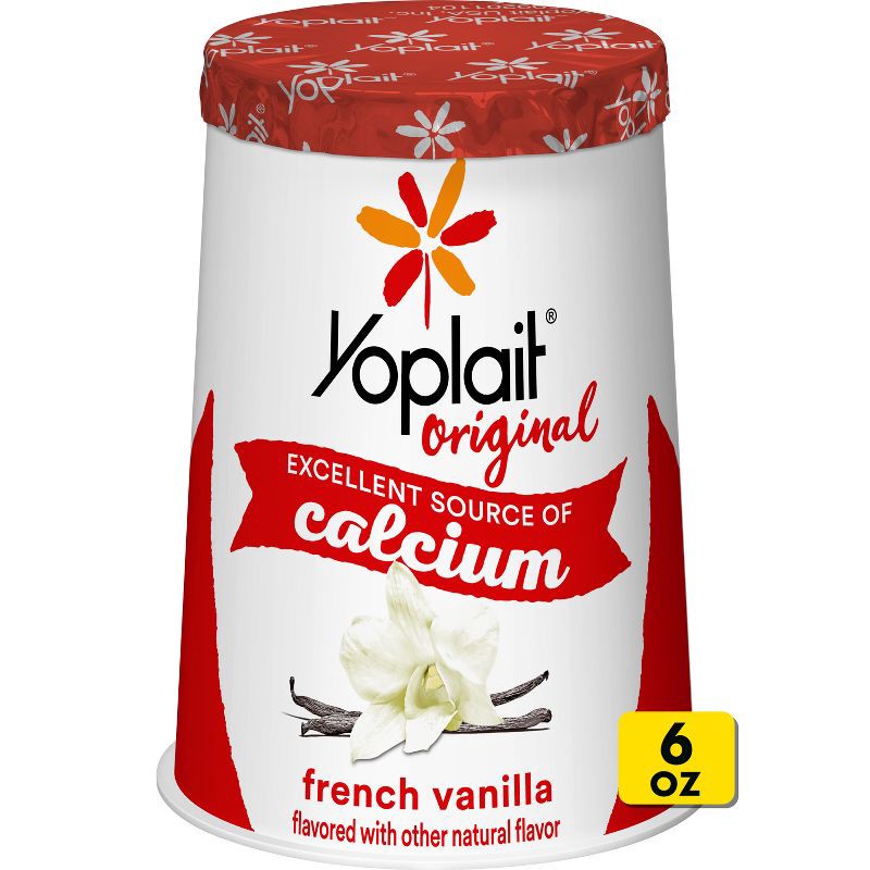 slide 1 of 11, Yoplait Original French Vanilla Yogurt - 6oz, 6 oz