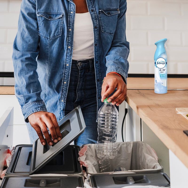 slide 2 of 10, Febreze Odor-Fighting Air Freshener - Linen & Sky - 8.8oz/1pk, 8.8 oz, 1 ct