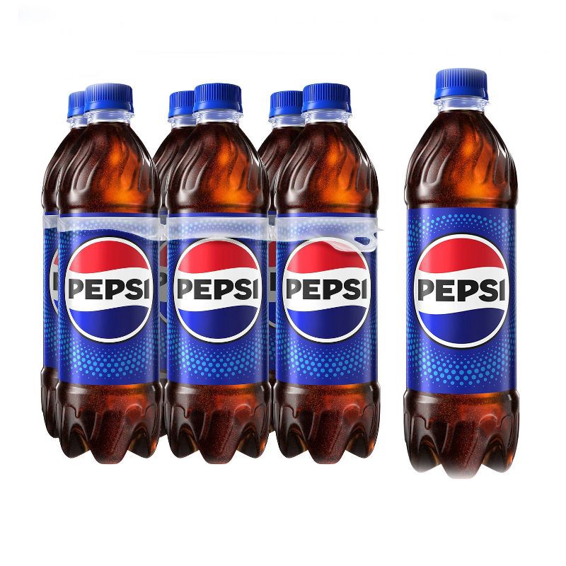 slide 1 of 9, Pepsi Cola Soda - 6pk/16.9 fl oz Bottles, 6 ct; 16.9 fl oz