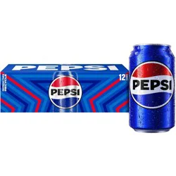 Pepsi Cola Soda - 12pk/12 fl oz Cans