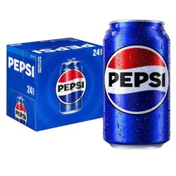 Pepsi Cola Soda- 24pk/12 fl oz Cans