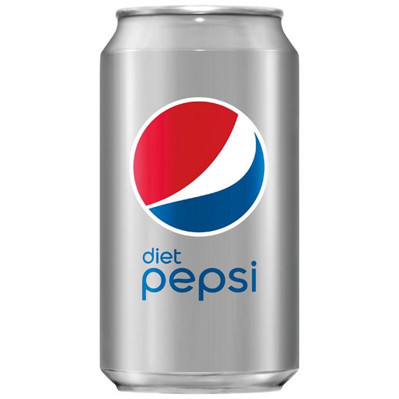 slide 2 of 3, Diet Pepsi Soda - 24pk/12 fl oz Cans, 24 ct; 12 fl oz