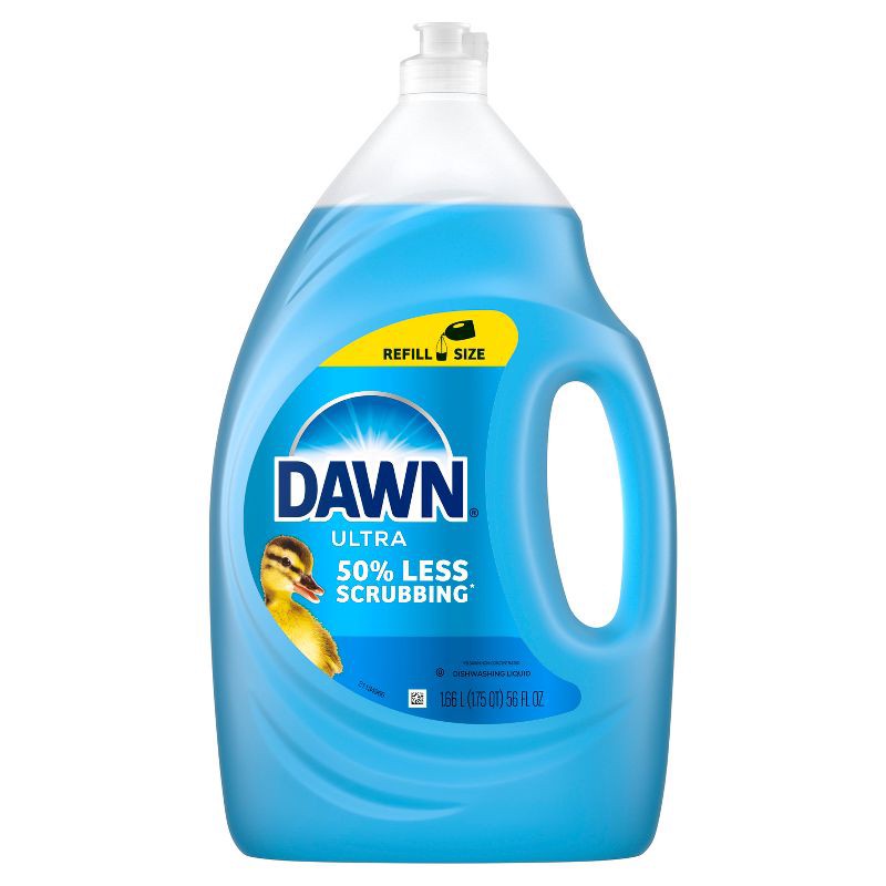slide 10 of 11, Dawn Ultra Dishwashing Liquid Dish Soap - Original - 56 fl oz, 56 fl oz
