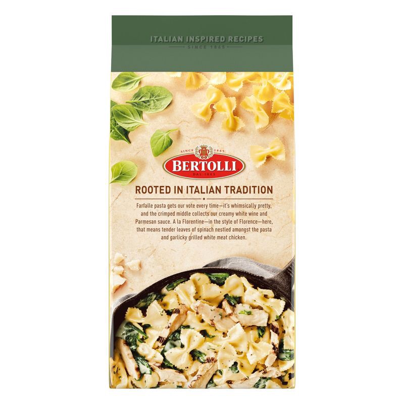 slide 6 of 6, Bertolli Frozen Chicken Florentine & Farfalle - 22oz, 22 oz