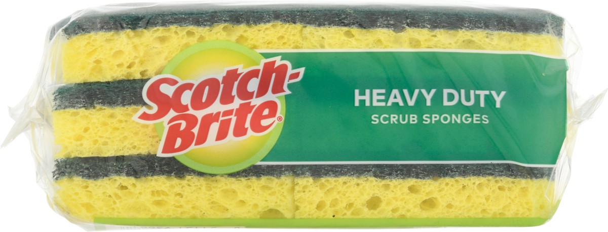 slide 9 of 12, Scotch-Brite Heavy Duty Scrub Sponges - 6ct, 6 ct