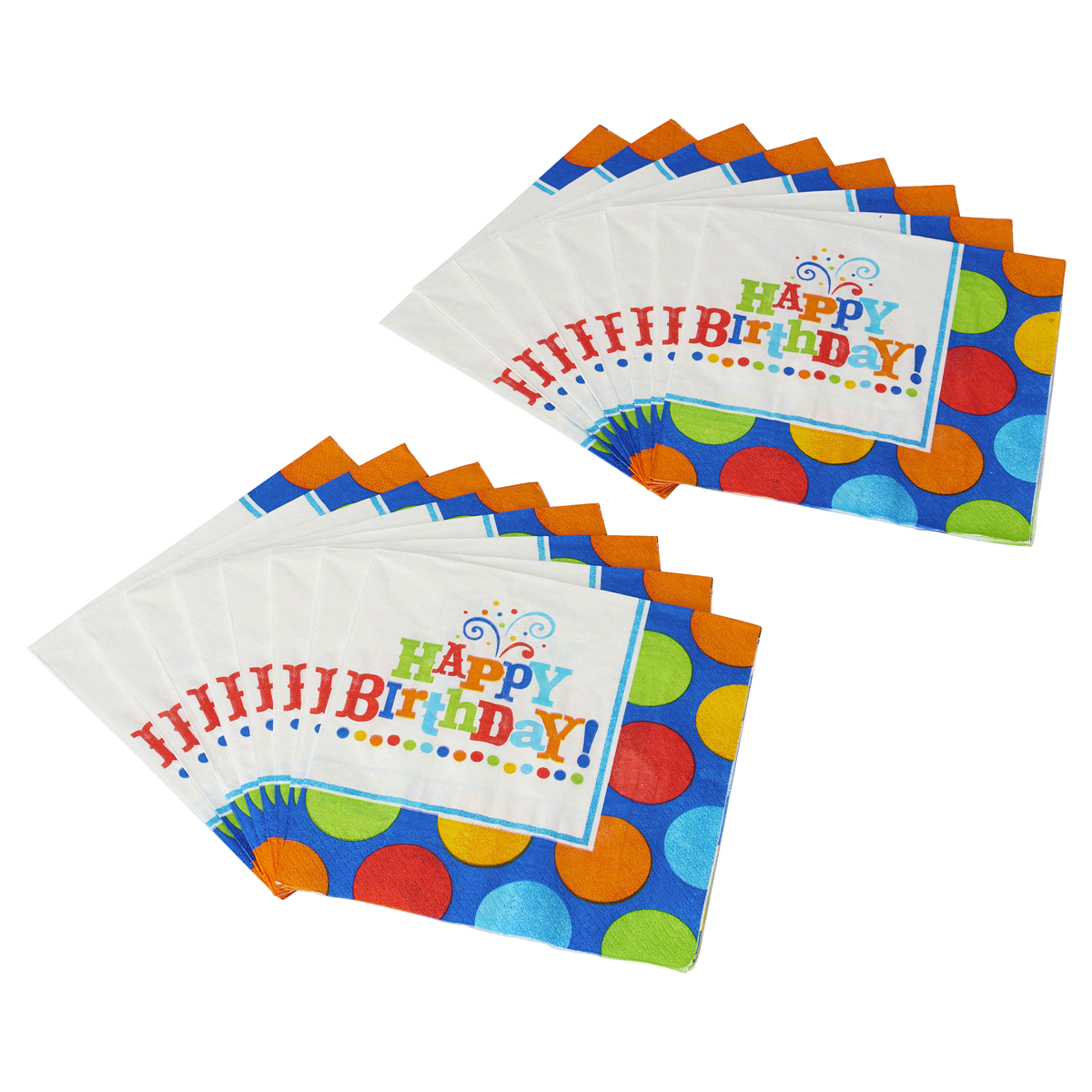 slide 2 of 2, Amscan Birthday Fever Fun Lunch Napkins, 1 ct