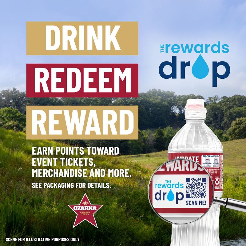 slide 5 of 9, Ozarka Brand 100% Natural Spring Water - 6pk/23.7 fl oz Bottles, 6 ct; 23.7 fl oz