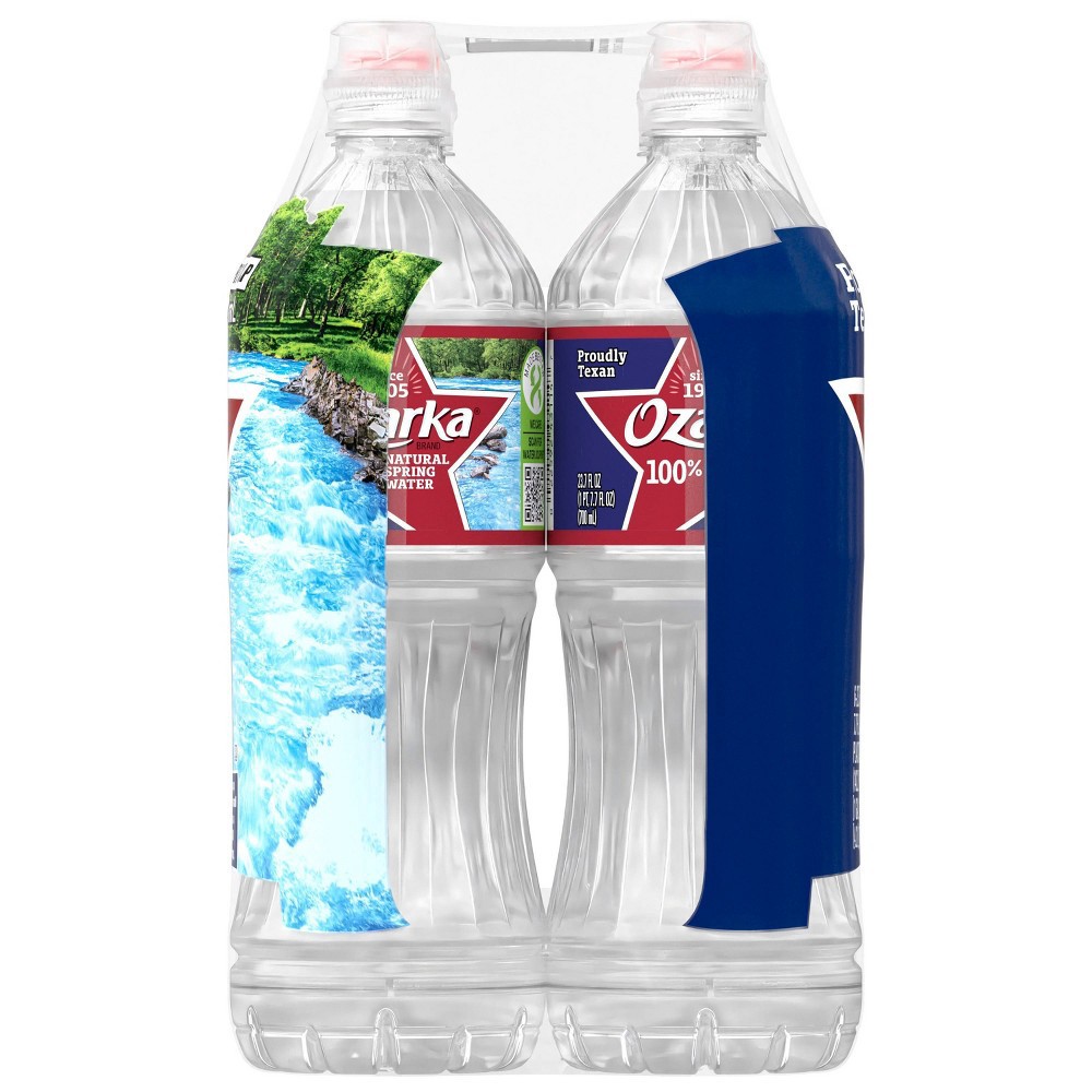 slide 3 of 8, Ozarka Brand 100% Natural Spring Water Sport Cap Bottles, 6 ct; 23.7 fl oz