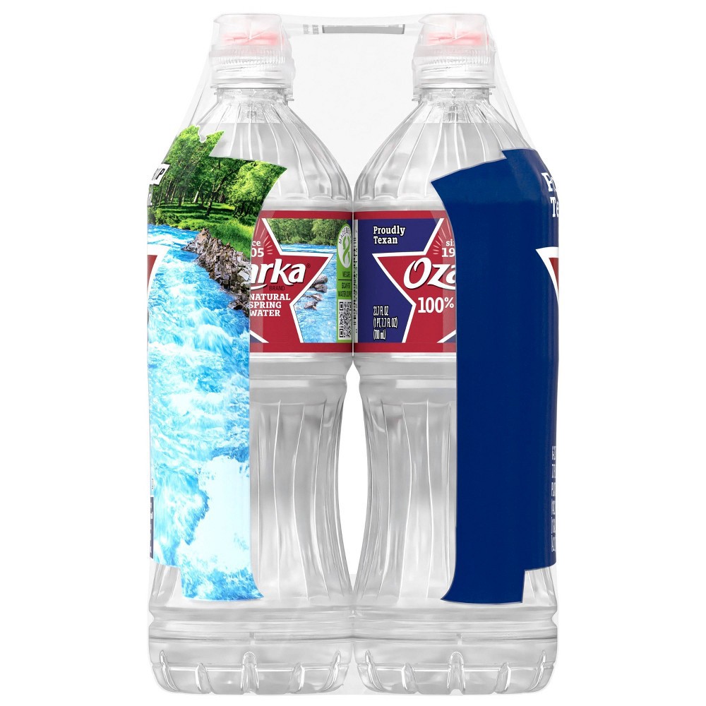 slide 4 of 8, Ozarka Brand 100% Natural Spring Water Sport Cap Bottles, 6 ct; 23.7 fl oz