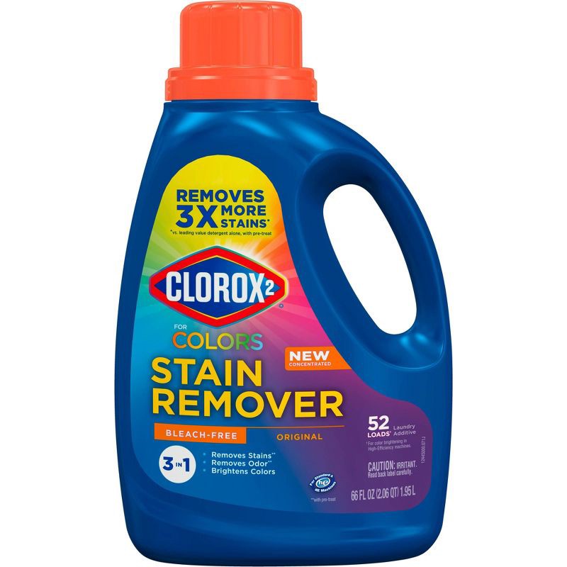 slide 2 of 14, Clorox 2 for Colors - Stain Remover and Color Brightener - 66oz, 66 oz