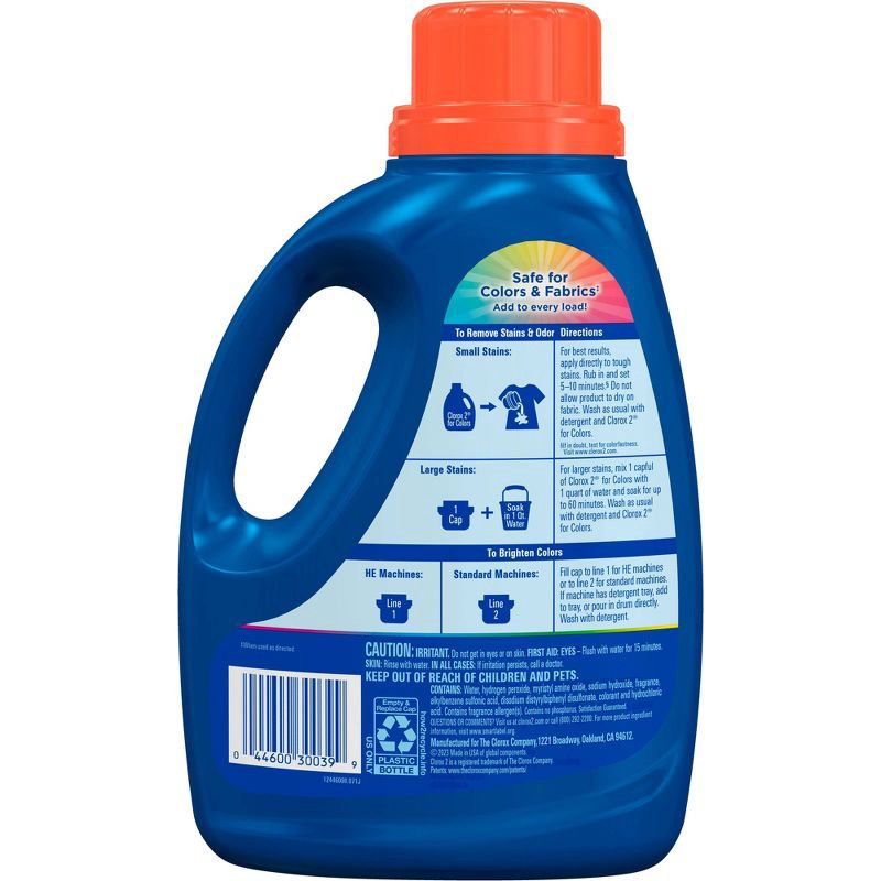 slide 10 of 14, Clorox 2 for Colors - Stain Remover and Color Brightener - 66oz, 66 oz