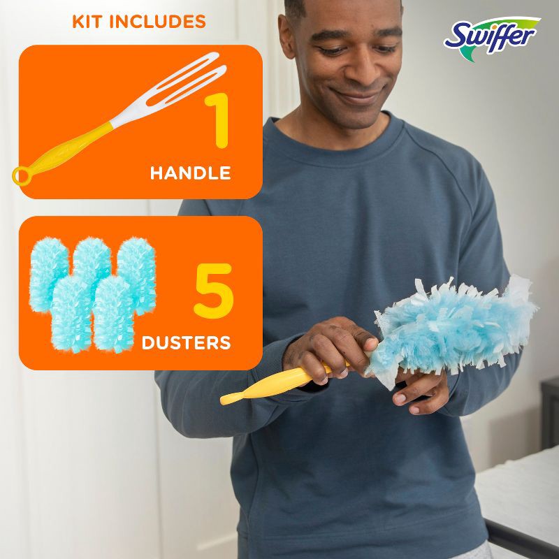 slide 5 of 12, Swiffer Dusters Dusting Starter Kit - 6ct, 6 ct