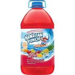 Hawaiian Punch Fruit Juicy Red Drink - 128 fl oz Bottle