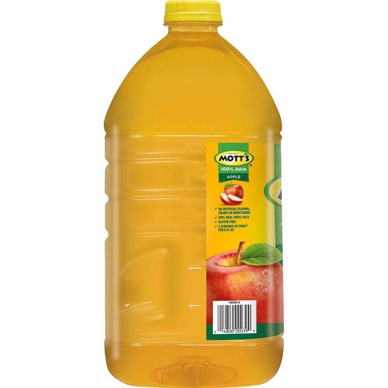 slide 9 of 9, Mott's 100% Original Apple Juice - 128 fl oz Bottle, 128 fl oz