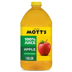Mott's 100% Original Apple Juice - 128 fl oz Bottle: Gluten-Free, No Added Sugar