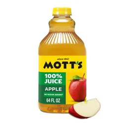 Mott's 100% Original Apple Juice - 64 fl oz Bottle