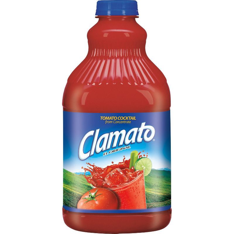 slide 2 of 7, Clamato Original Tomato Cocktail Drink - 64 fl oz Bottle, 64 fl oz