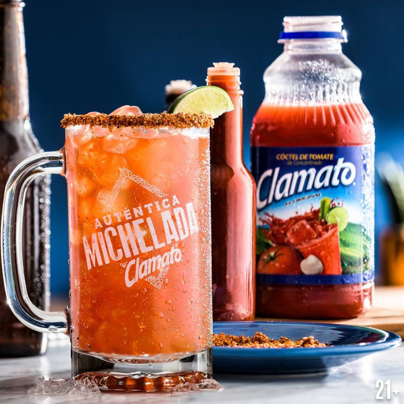 slide 4 of 7, Clamato Original Tomato Cocktail Drink - 64 fl oz Bottle, 64 fl oz