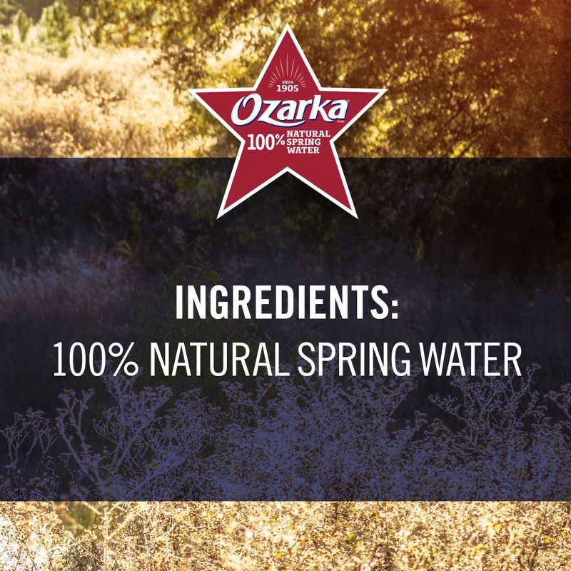 slide 8 of 8, Ozarka Brand 100% Natural Spring Water - 101.4 fl oz Jug, 101.4 fl oz