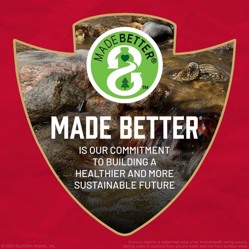 slide 5 of 8, Arrowhead Brand 100% Mountain Spring Water - 101.4 fl oz Jug, 101.4 fl oz