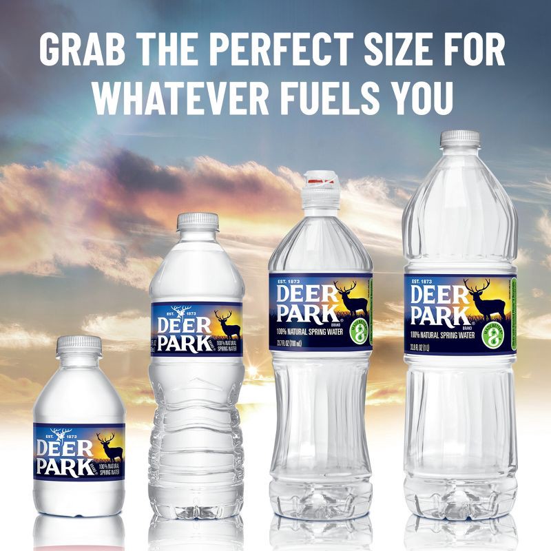 slide 4 of 8, Deer Park Brand 100% Natural Spring Water - 101.4 fl oz Jug, 101.4 fl oz